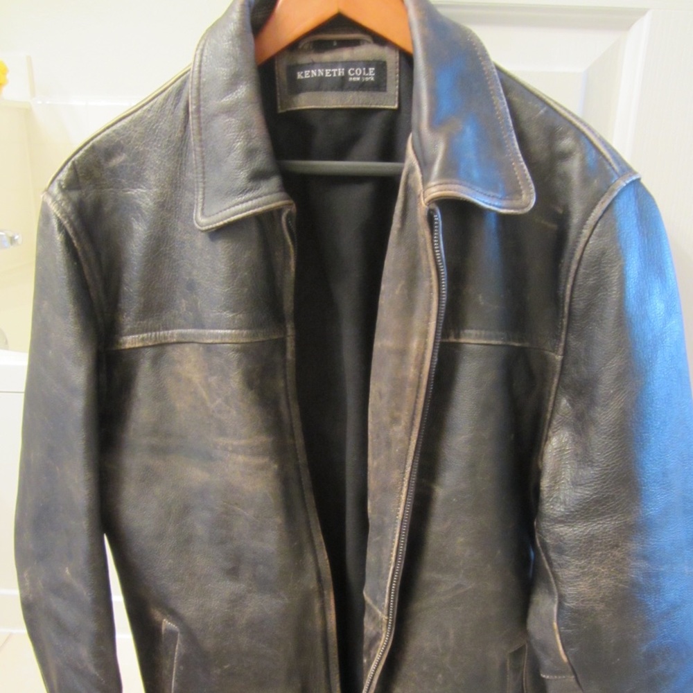 Men’s Kenneth Cole Leather Jacket